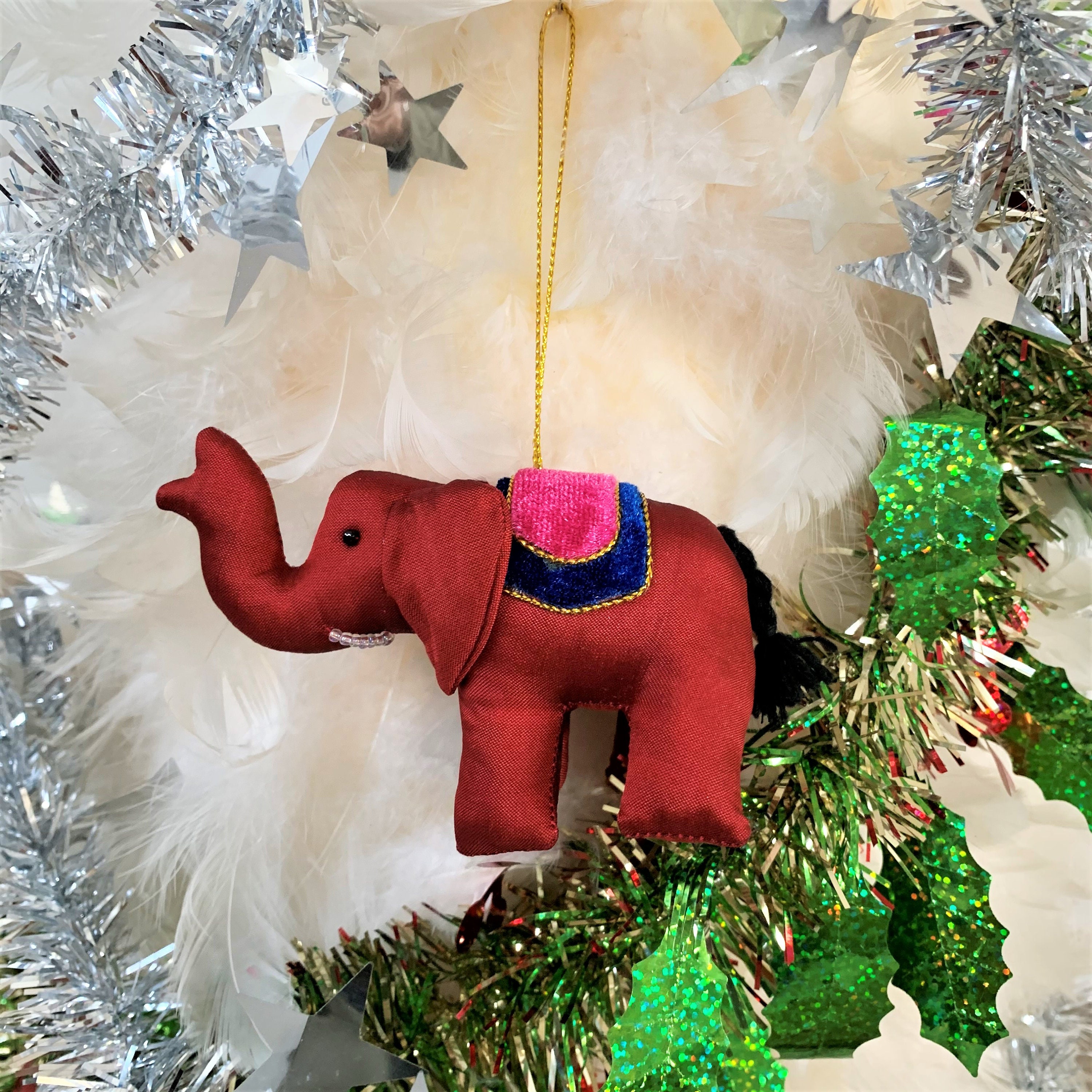 Elephant Ornament Set of 3 Elephants Elephant Collectible Etsy UK