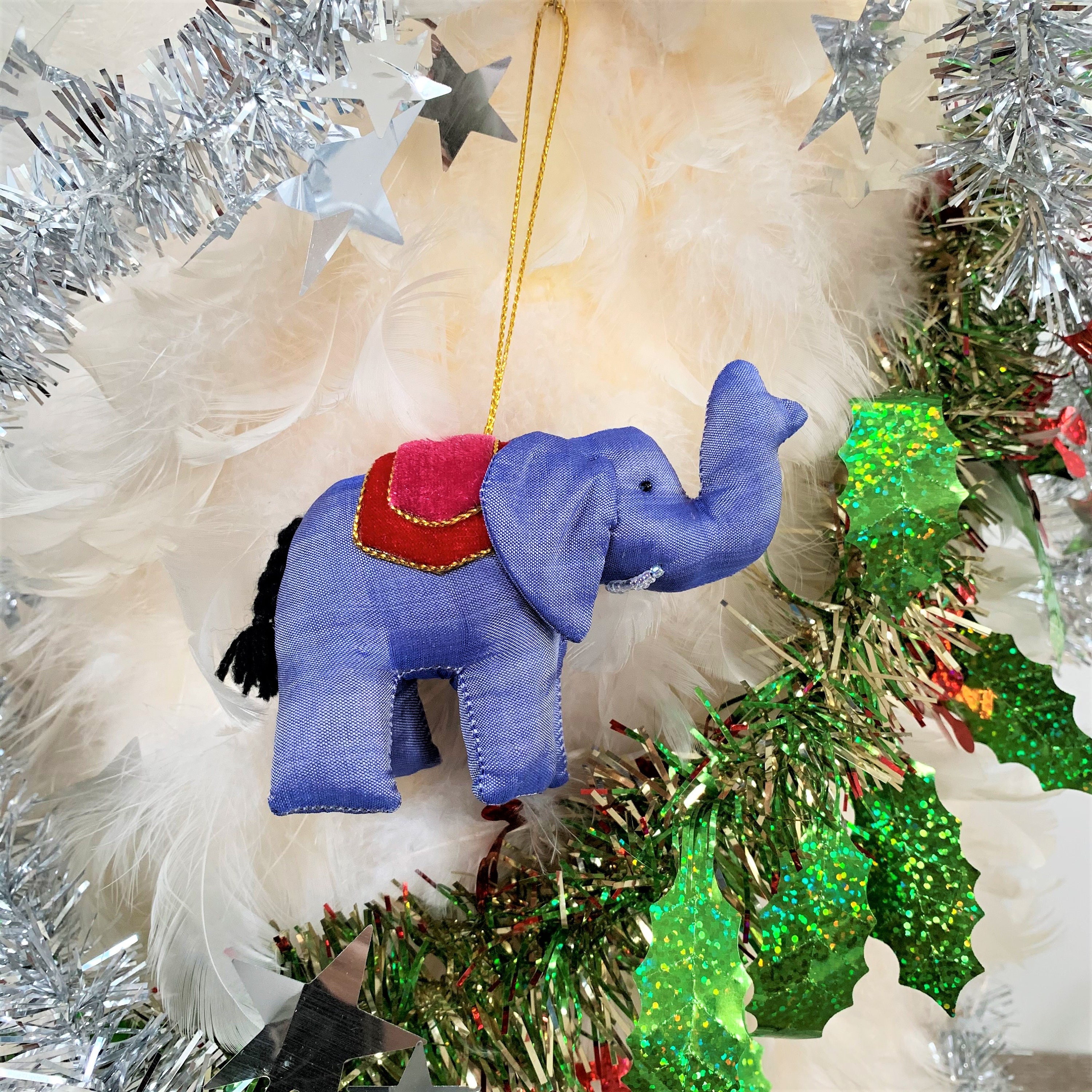 Elephant Ornament Set of 3 Elephants Elephant Collectible Etsy UK