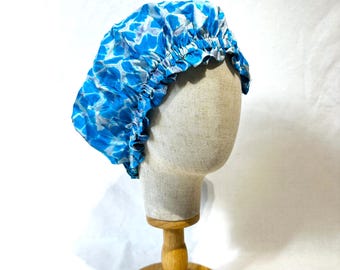 Mulberry Silk Sleep Bonnet: Reversible Tie-Dye Hair Wrap