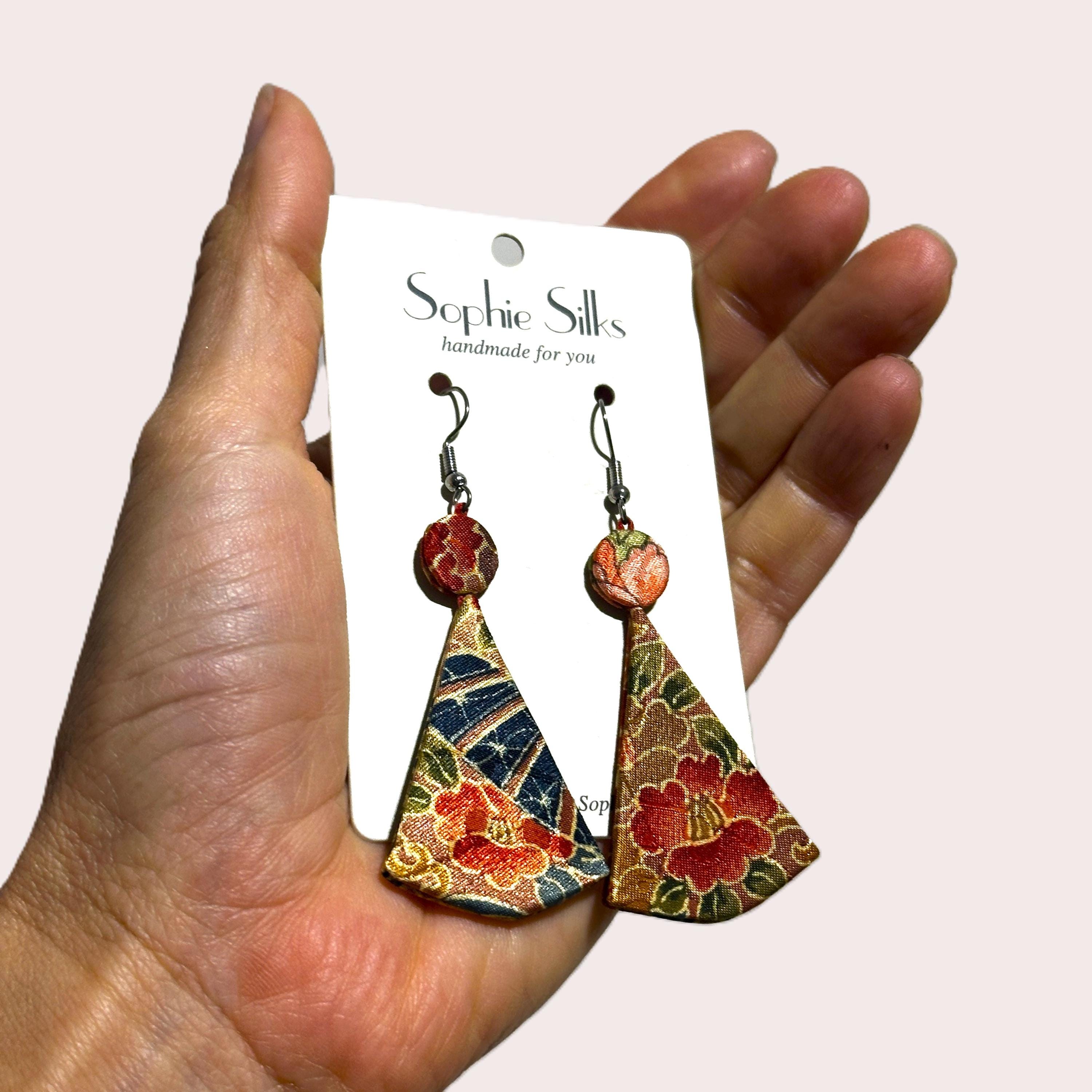 Kimono Earrings - Etsy
