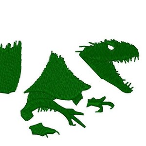 Velociraptor Embroidery File