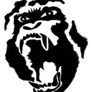 Gorilla Embroidery File