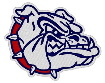 Bull Dog Mascot Embroidery File