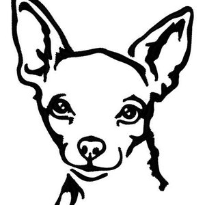 Chihuahua-Stickdatei