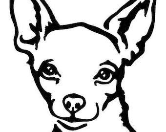 Chihuahua Embroidery File