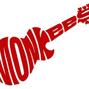 Monkees Embroidery File