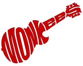 Monkees Embroidery File