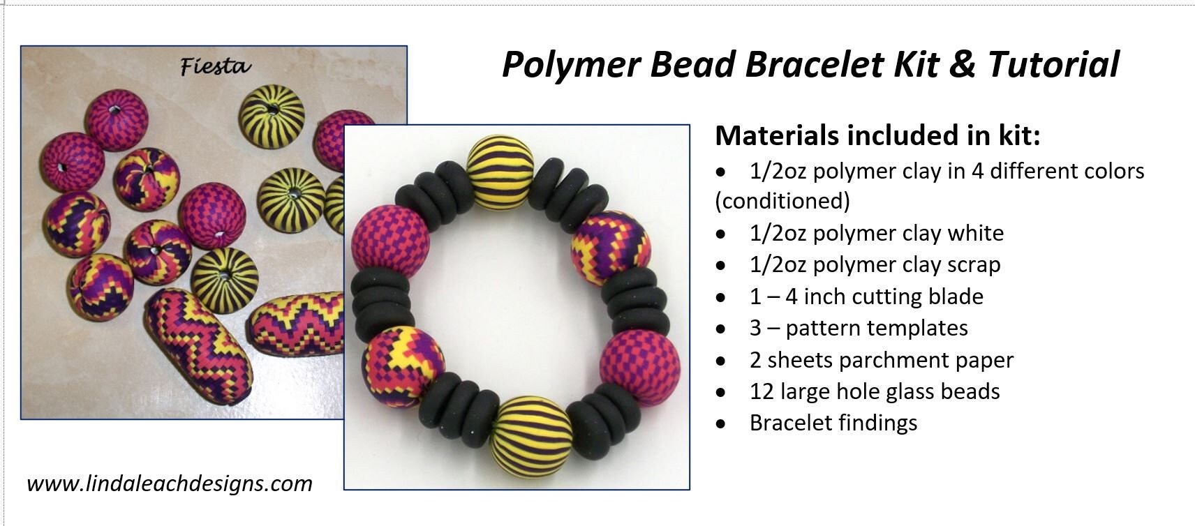Redtwo 7200 Pcs Clay Beads Bracelet Making Kit, Preppy Friendship Flat  Polymer H