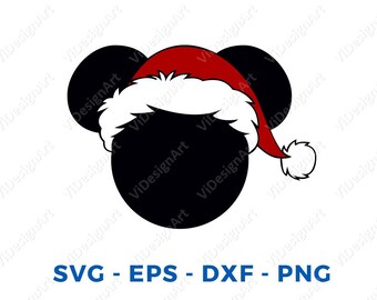 Download Mickey christmas svg | Etsy