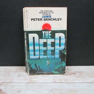 The Deep by Peter Benchley, Vintage Paperback Book, SecondMouseFinds