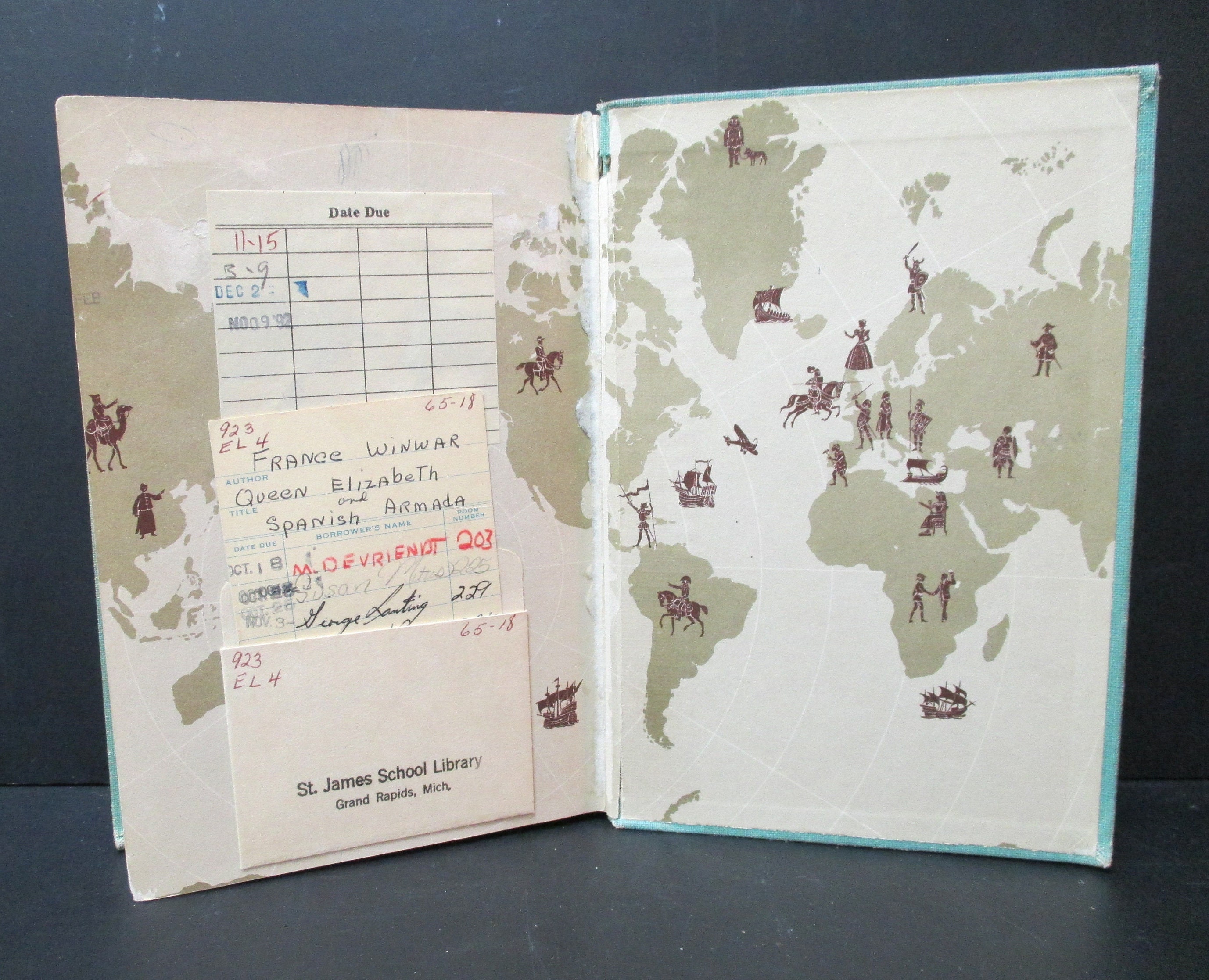 089150 Queen Elizabeth and the Spanish Armada by Frances Winwar - Etsy