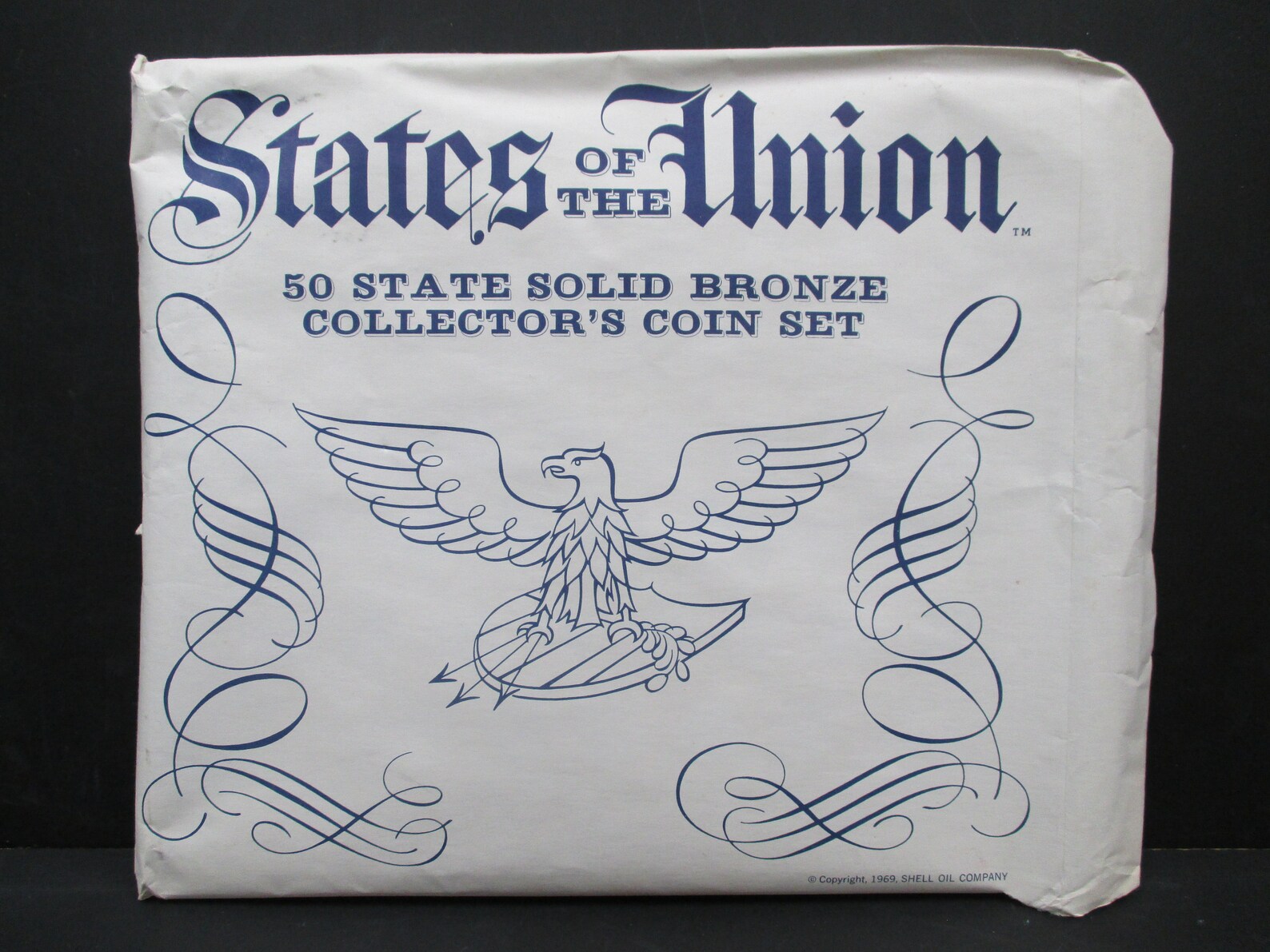 States of the Union 50 State Solid Bronze Collectors Coin Set Etsy