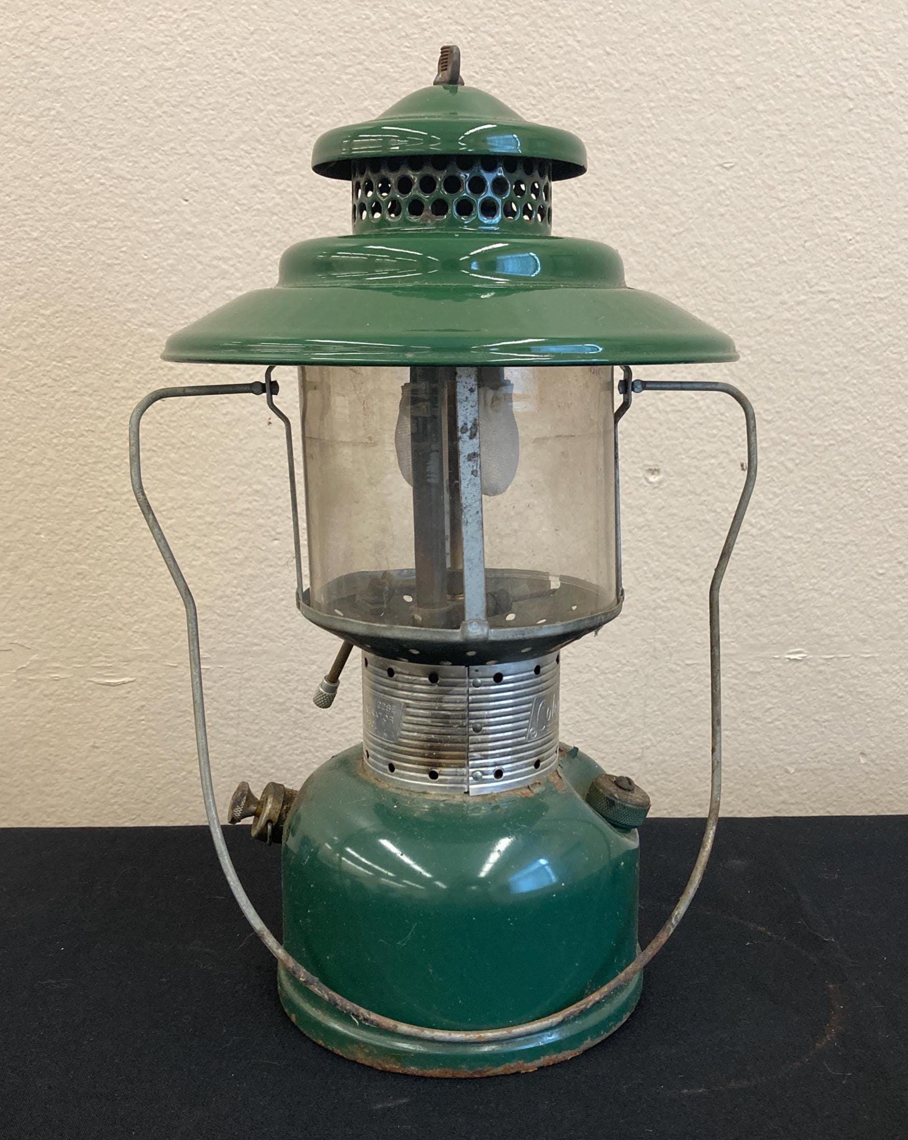 Vintage 1960's Green Coleman Lantern - Model 228E - Etsy