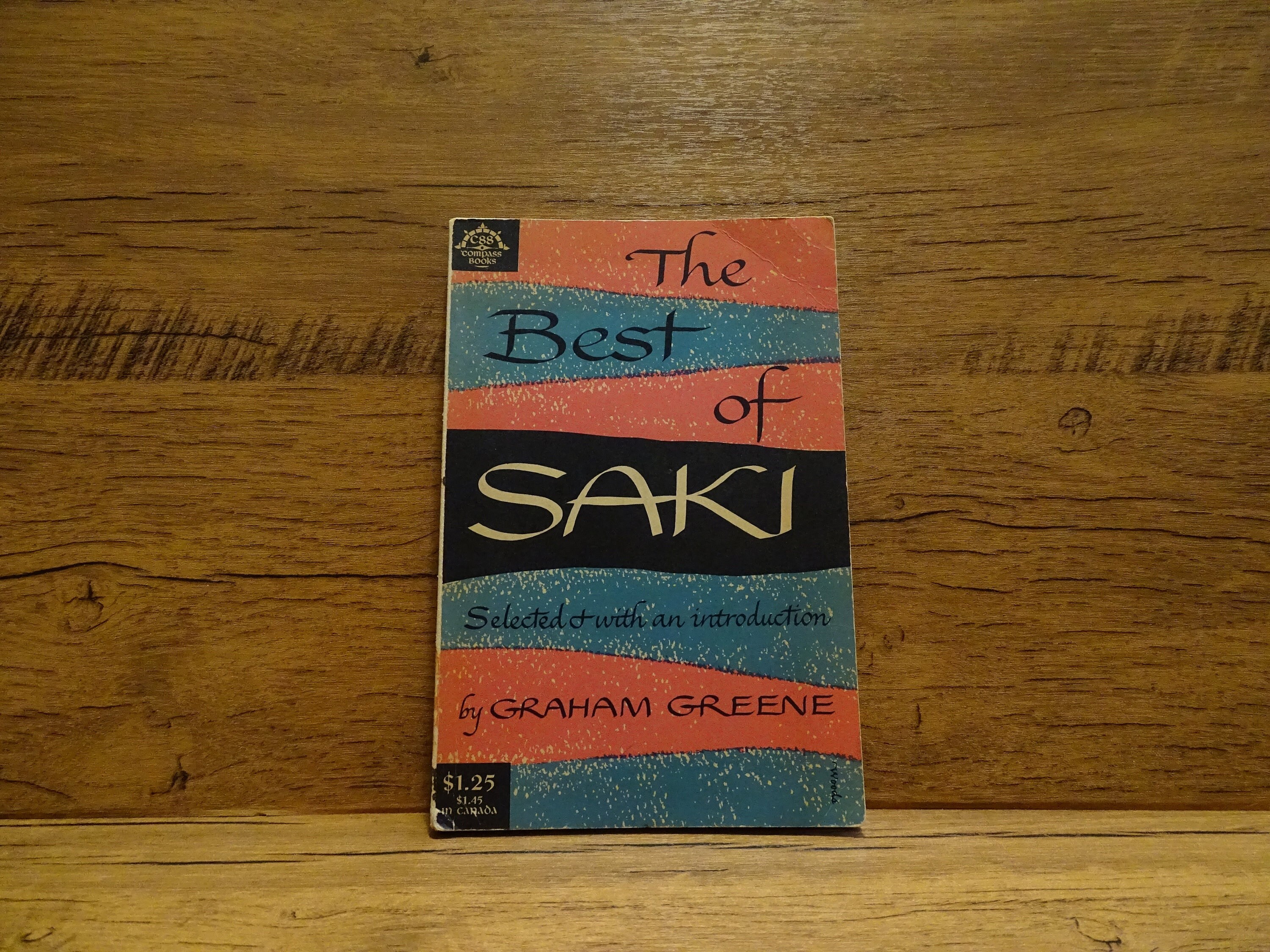 Saki Anthology – 1961 Paperback With Graham Greene Intro - Etsy