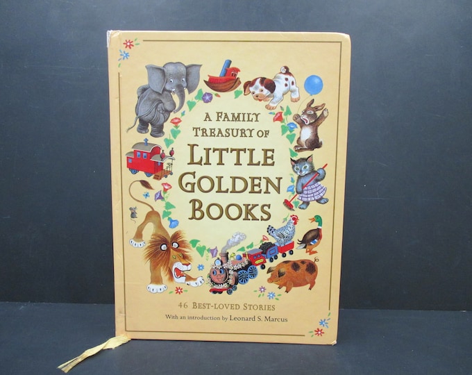 A Family Treasury of Little Golden Books 46 Best-loved Stories, Vintage ...