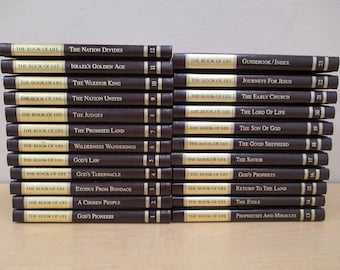 The Book of Life Volumes 1-23 The Zondervan Corp., 1980's Vintage Hardcover Book Collection, SecondMouseFinds