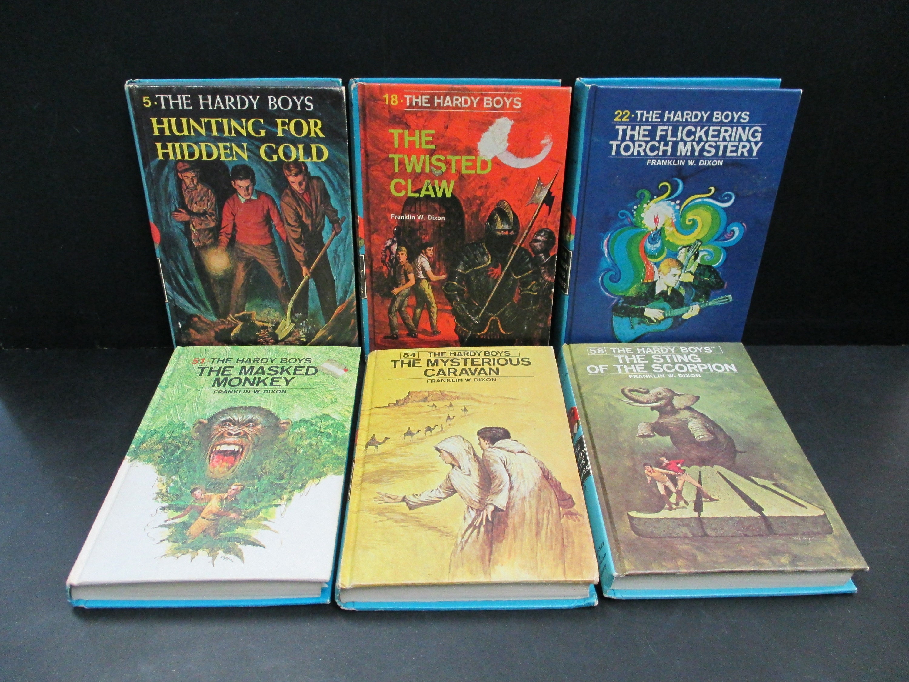 The Haunted Fort (Hardy Boys #44) – Franklin W. Dixon – Vintage Hardcover – Good Condition