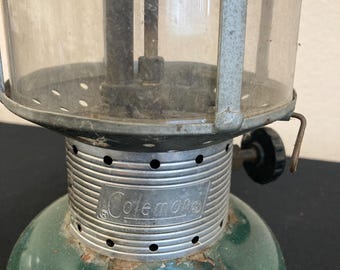 Vintage 1960's Green Coleman Lantern - Model 228E - Etsy
