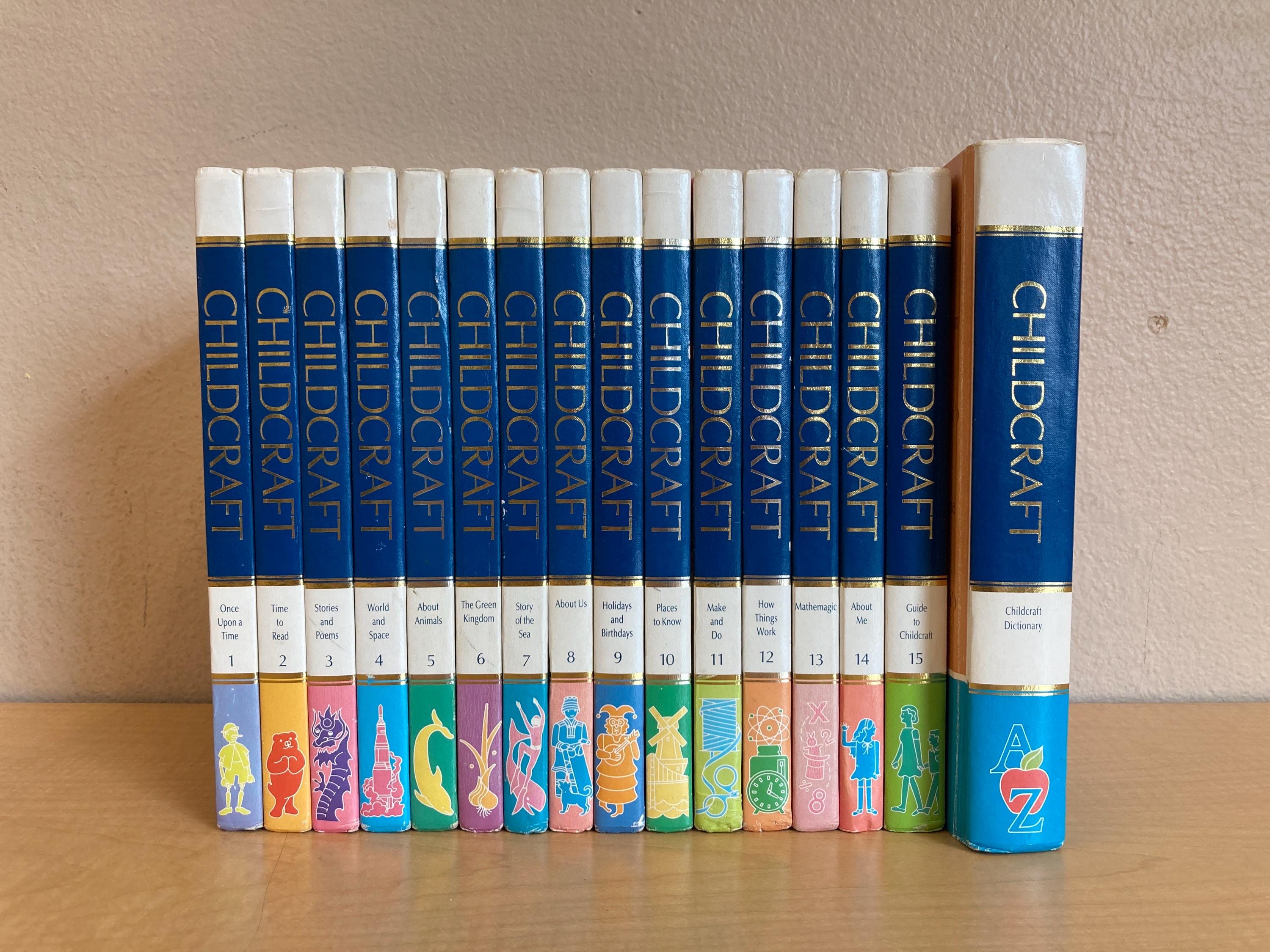 CHILDCRAFT 英語絵本　アンティーク　全巻セット Childcraft Book Set - Etsy
