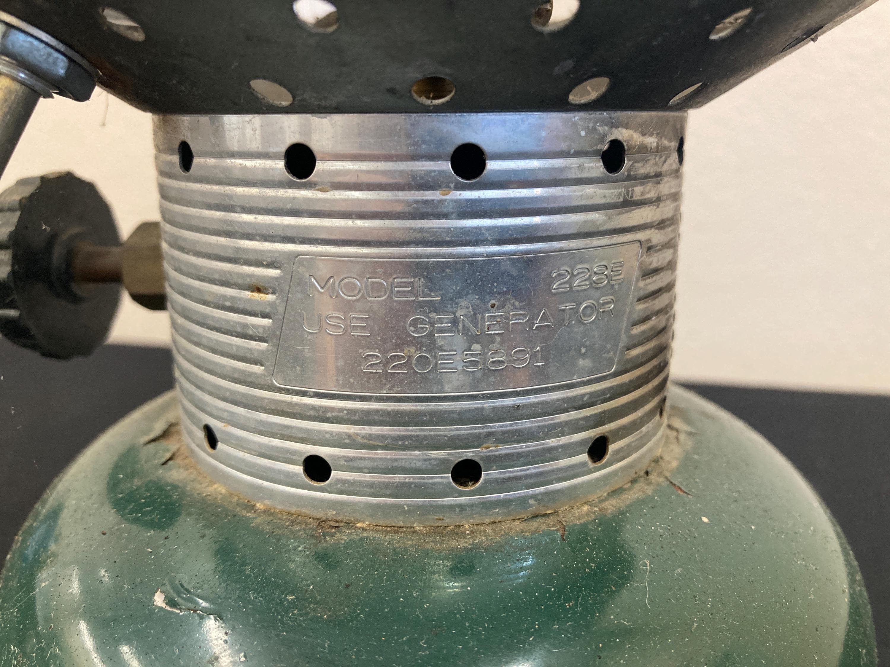 Vintage 1960's Green Coleman Lantern - Model 228E - Etsy