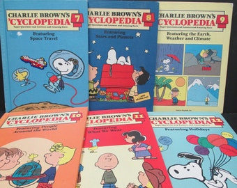 Charlie Brown's 'cycolpedia Book Set, Volume 1-15 Charlie Brown