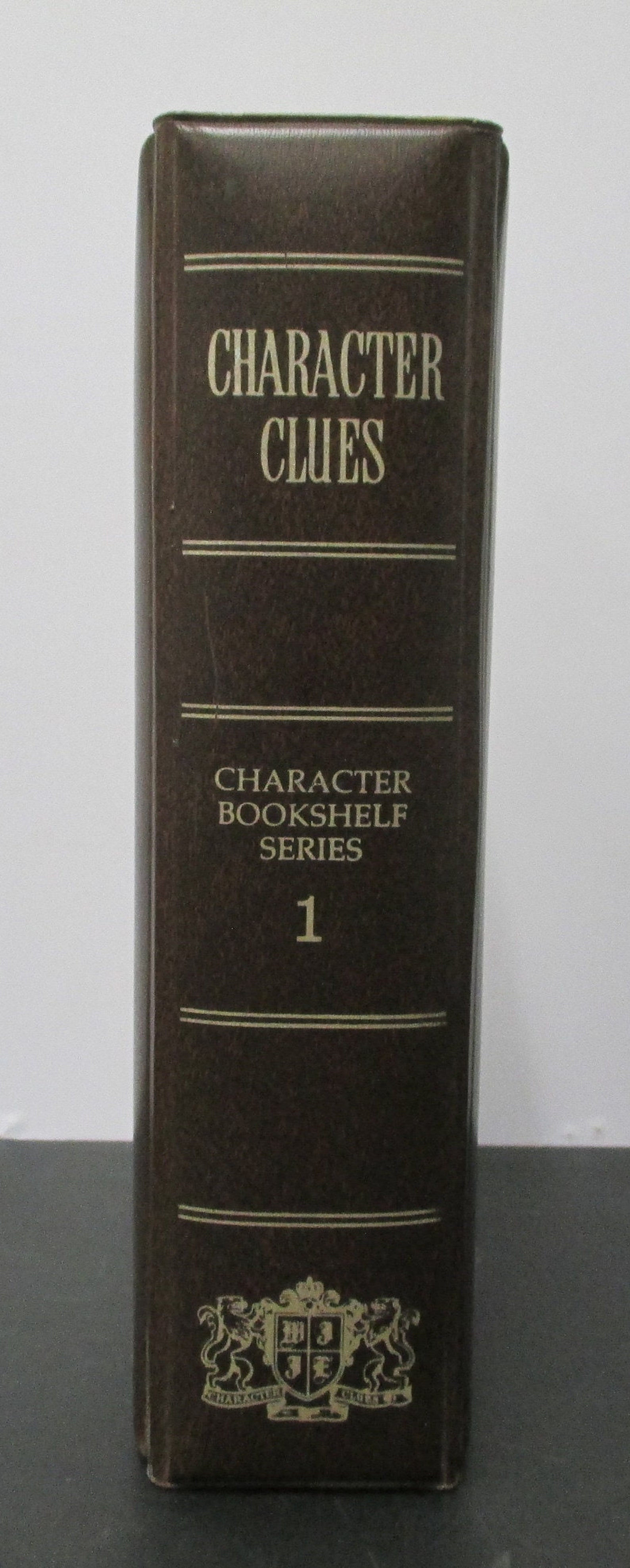 Character Clues Character Bookshelf Series 1 Vintage Card Etsy