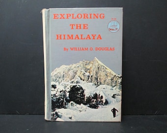 Explorando el Himalaya por William O. Douglas, Vintage Landmark Books, Second Mouse Finds