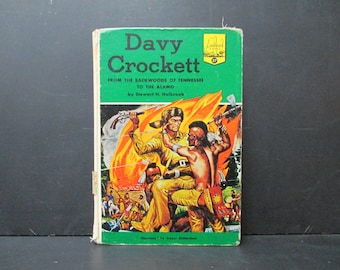 Davy Crockett por Stewart H. Holbrook, Vintage Landmark Books #57, Second Mouse Finds