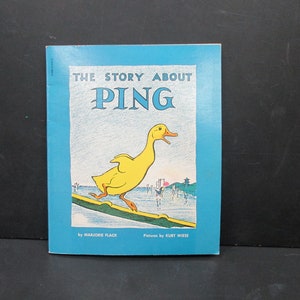 The Story About Ping by Marjorie Flack including Vinyl, SecondMouseFinds