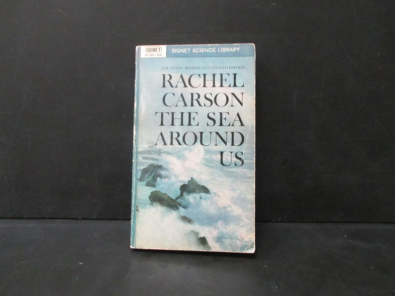 The Sea Around Us by Rachel Carson Vintage Paperback Signet - Etsy