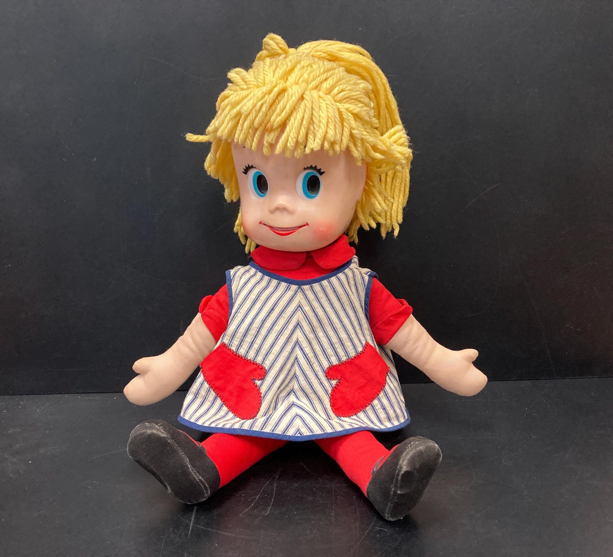 Vintage 1960's Mattel Sister Belle Talking Doll, Secondmousefinds