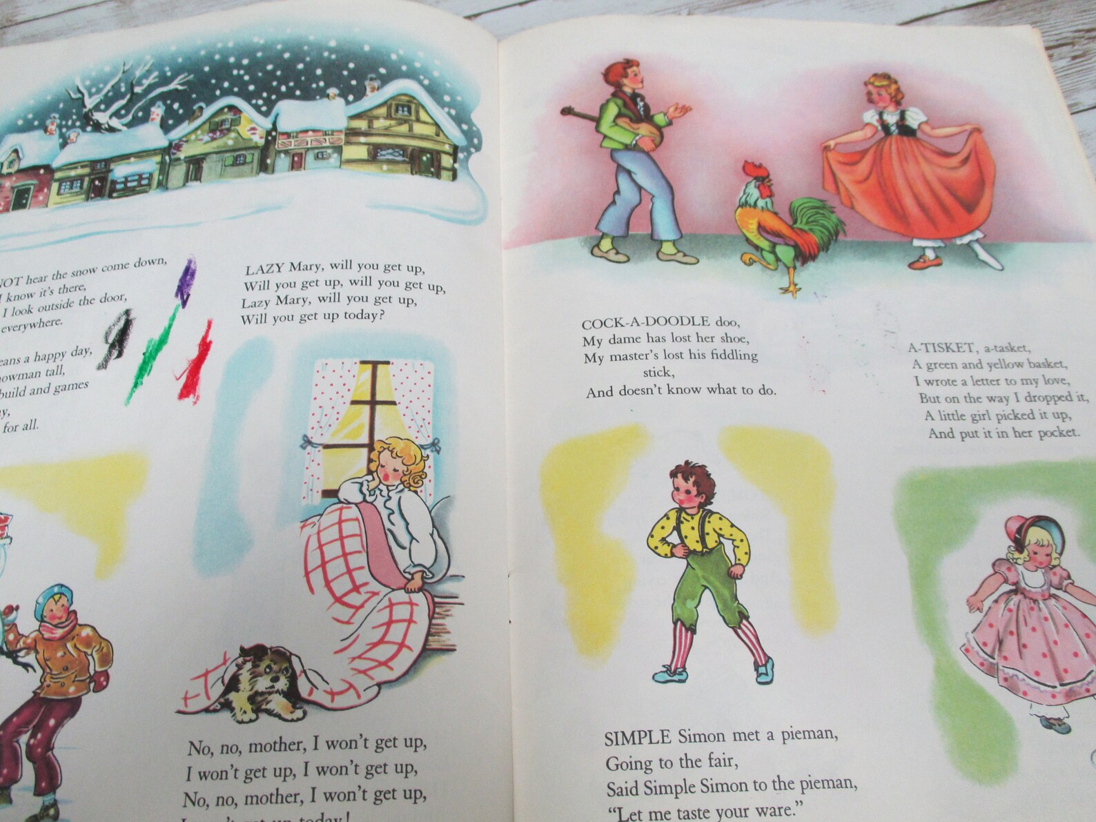 Old Fashioned Nursery Rhymes to Sing or Say, Samuel Lowe Company