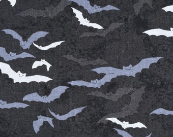 Halloween Bats Cotton Fabric- By The Yard