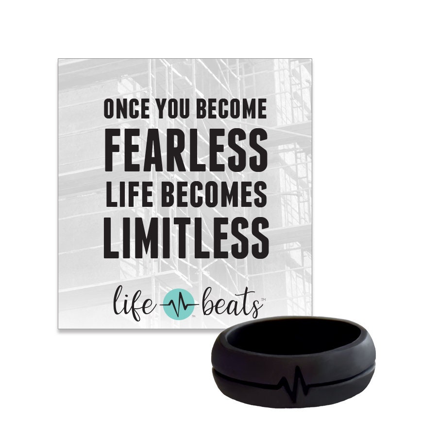 Heartbeat silicone ring deals