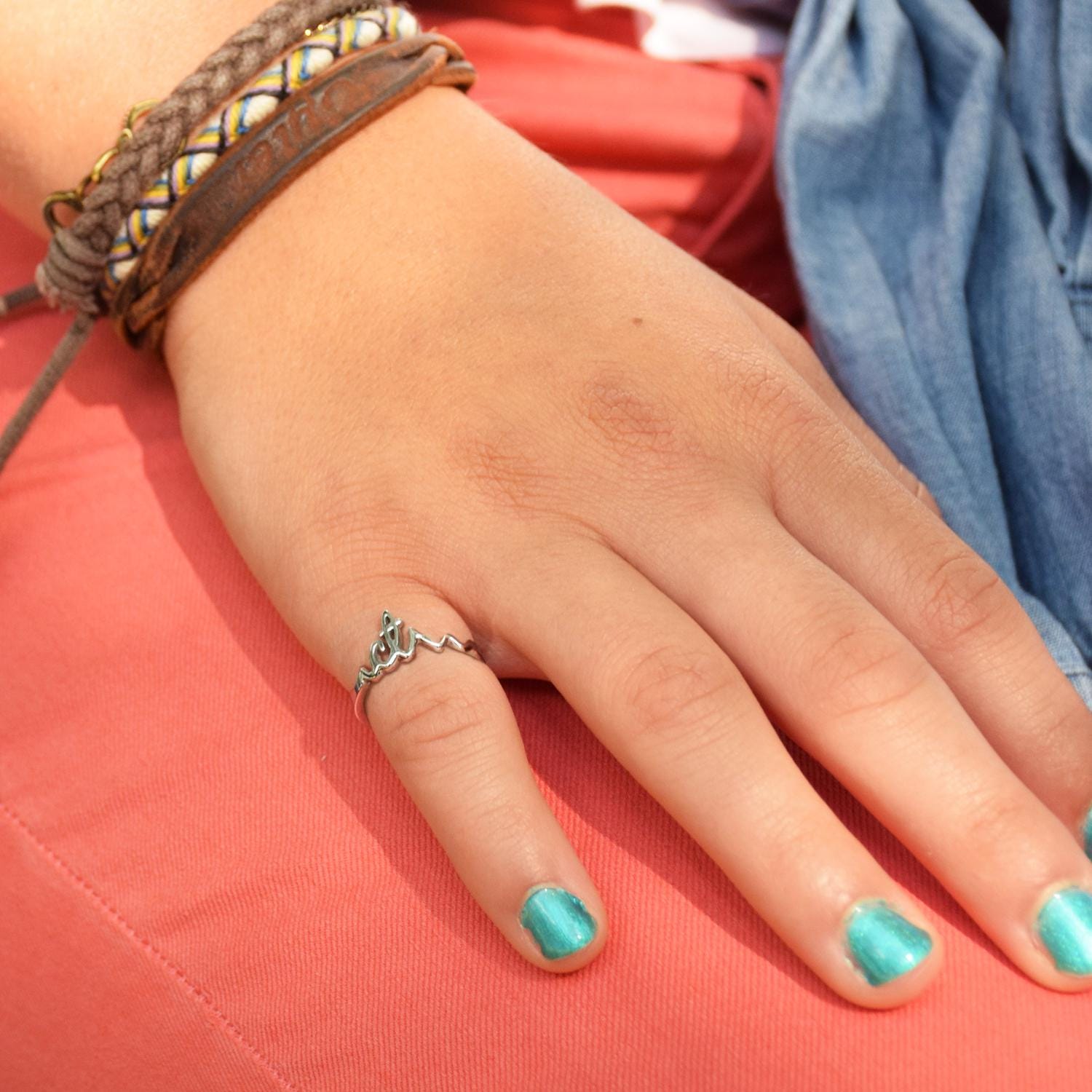 CTR Cursive Ring - Stainless Steel Choose the Right CTR - Latter-day ...