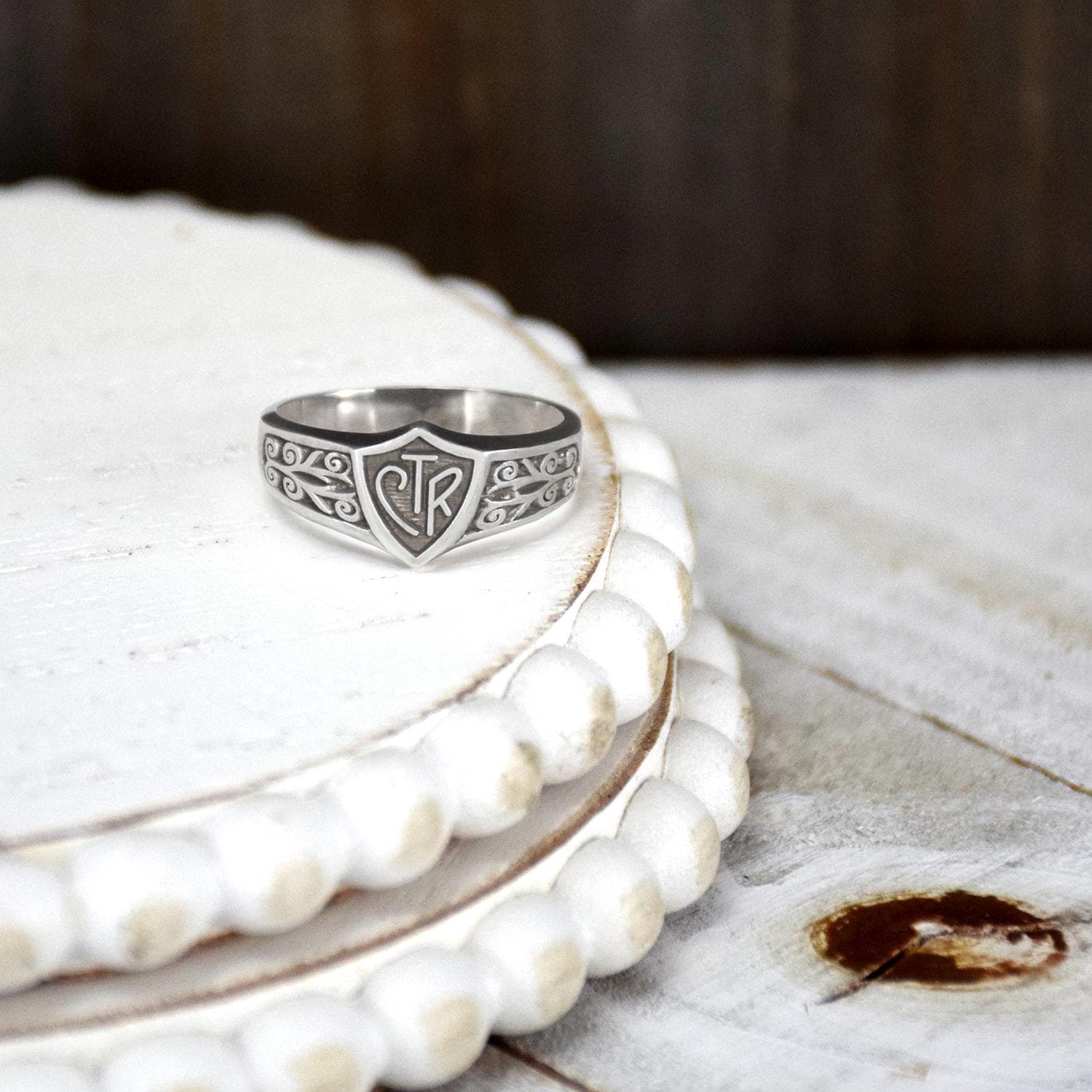 CTR Legacy Ring – Sterling Silver Faith Ring - Etsy