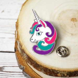 Unicorn Enamel Pin Always be yourself unless you can be a unicorn then be a unicorn friendship inspirational gift