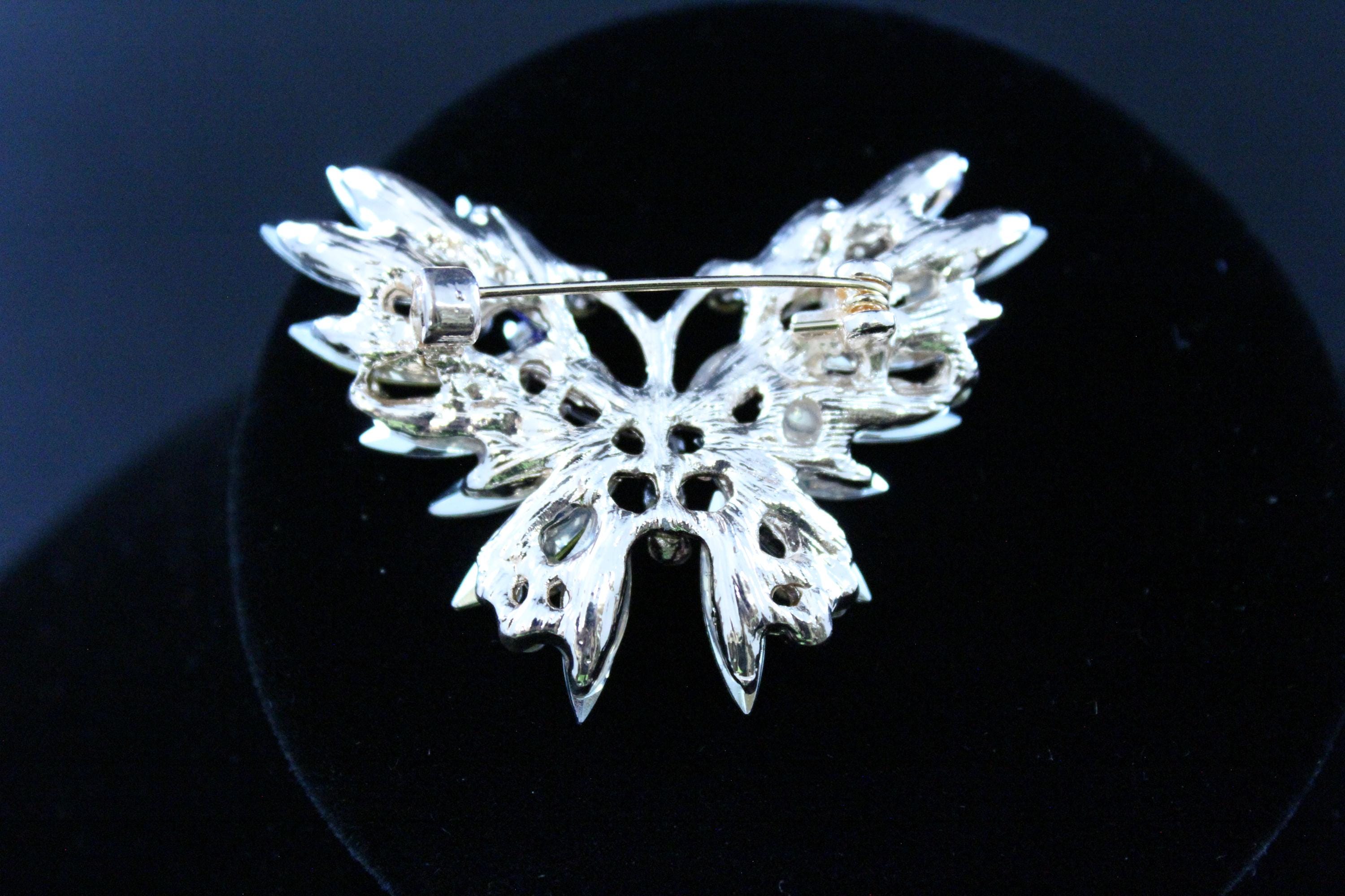 Rose Gold Tone Multi Colored Marquis Shaped Rhinestone