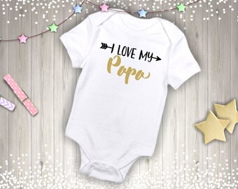 papa's girl onesie