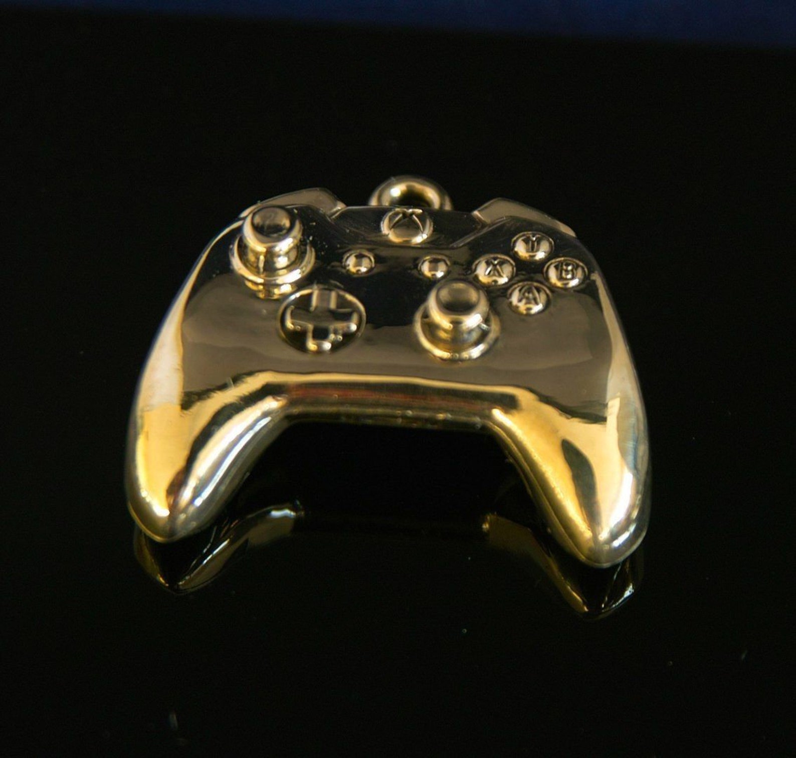Gamepad Xbox ONE keychain completely cast from bronze gift Etsy