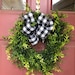 FREE SHIPPING | Farmhouse Wreath | Everyday Wreath | Greenery Wreath | Wall Decor | Small Wreath | Window Wreath | Willa Green Home 