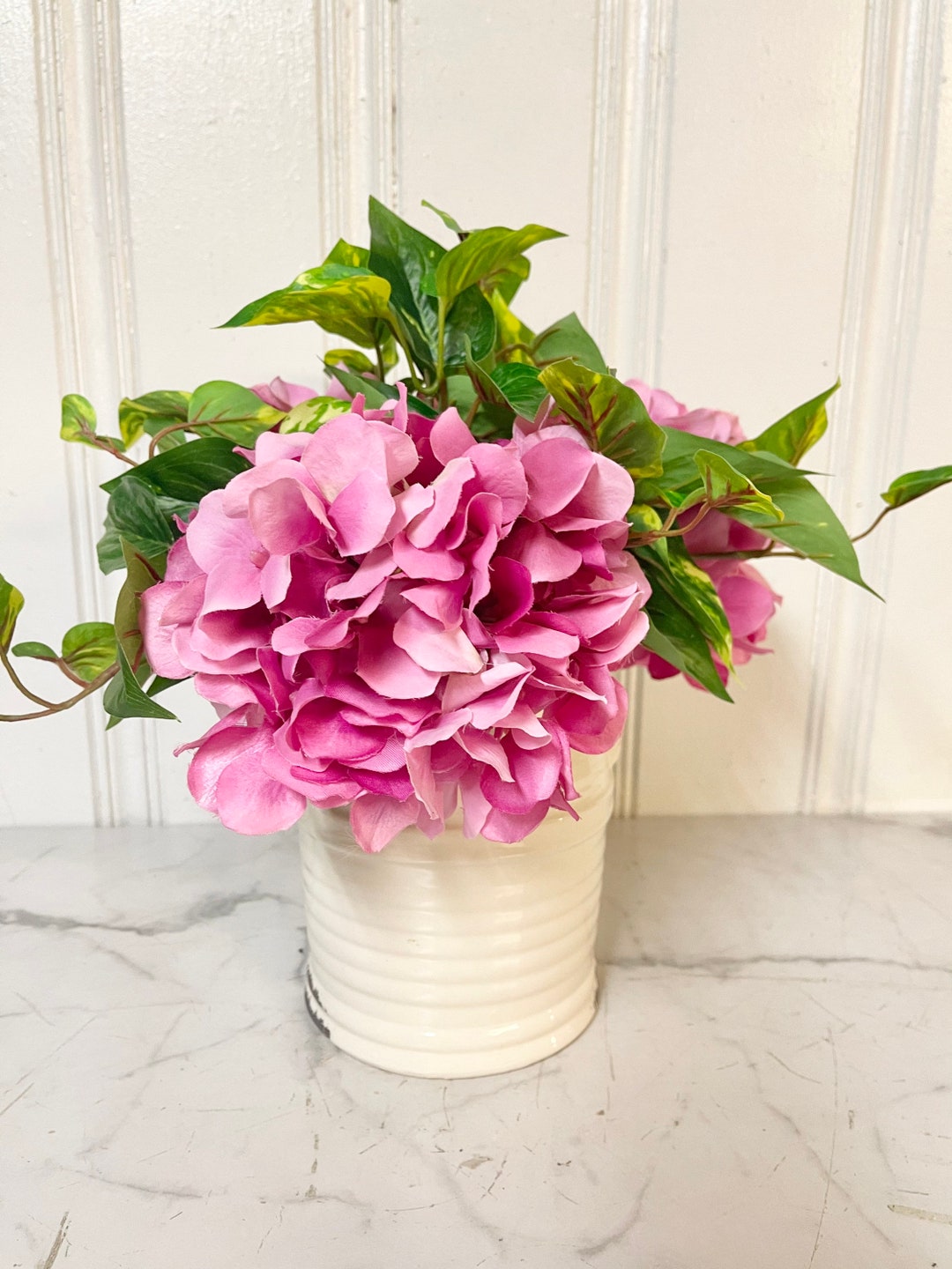 Table Arrangement Coffee Table Arrangement Milk Jug Floral Etsy