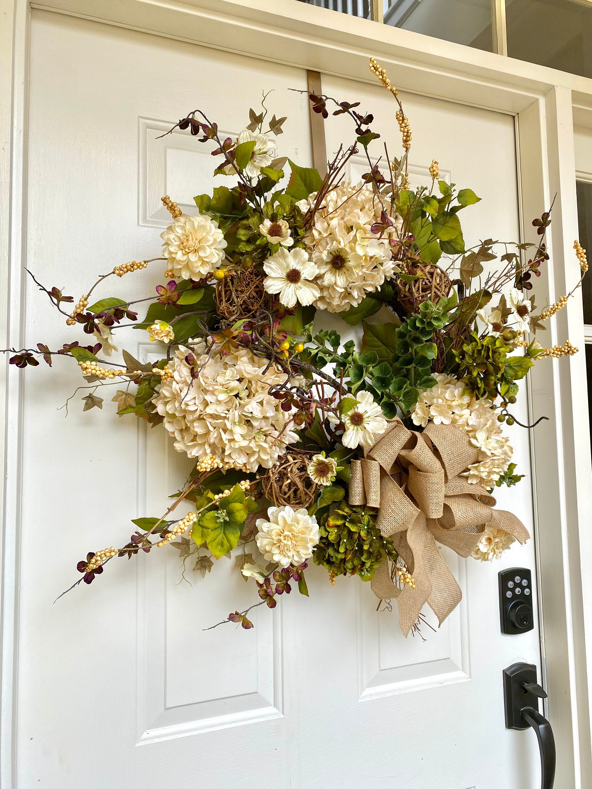 BEST SELLER Wreaths for Front Door Large Front Door Wreath Etsy Denmark