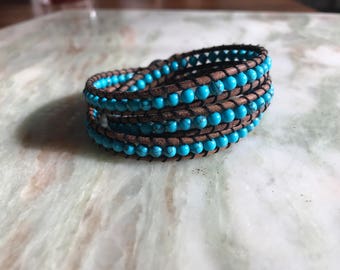 Turquoise Wrap Bracelet
