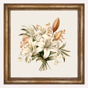 Vintage Easter wall art, rustic Spring printable art, digital download