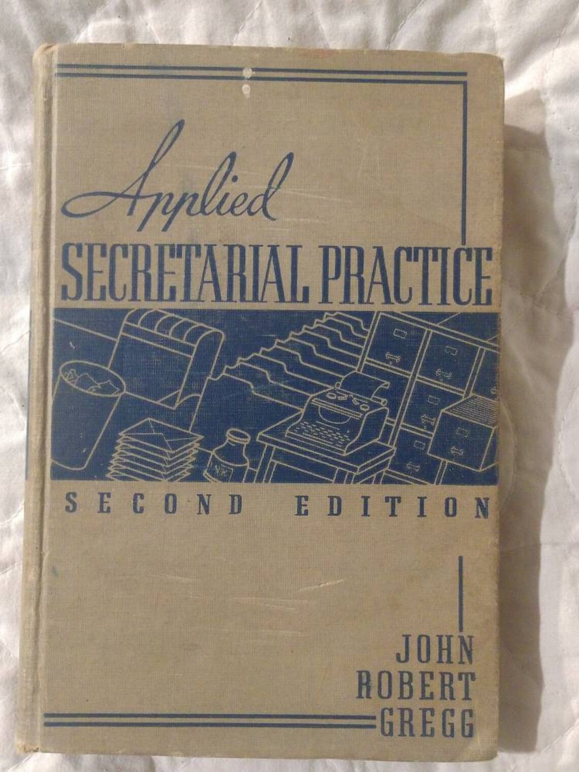1941 Applied Secretarial Practice Book Textbook 2nd Edition Etsy