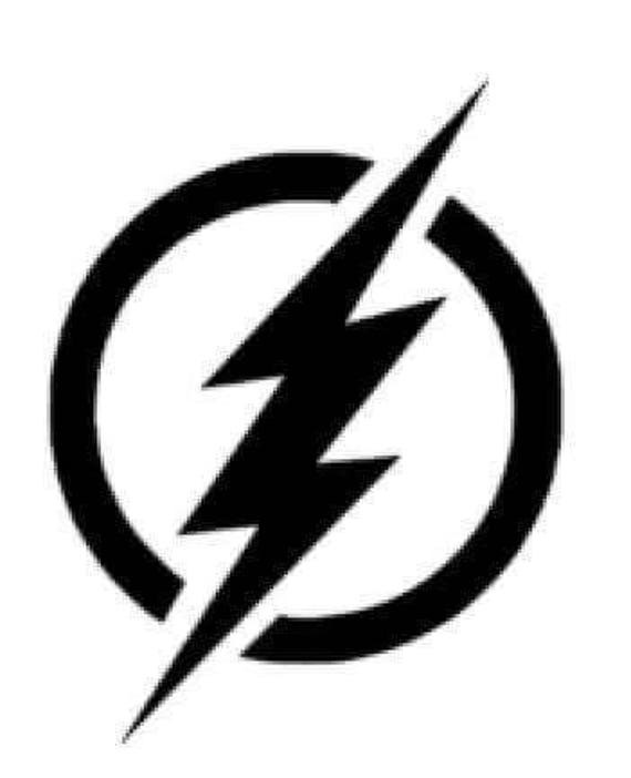 Circle With Lightning Bolt Logo Car