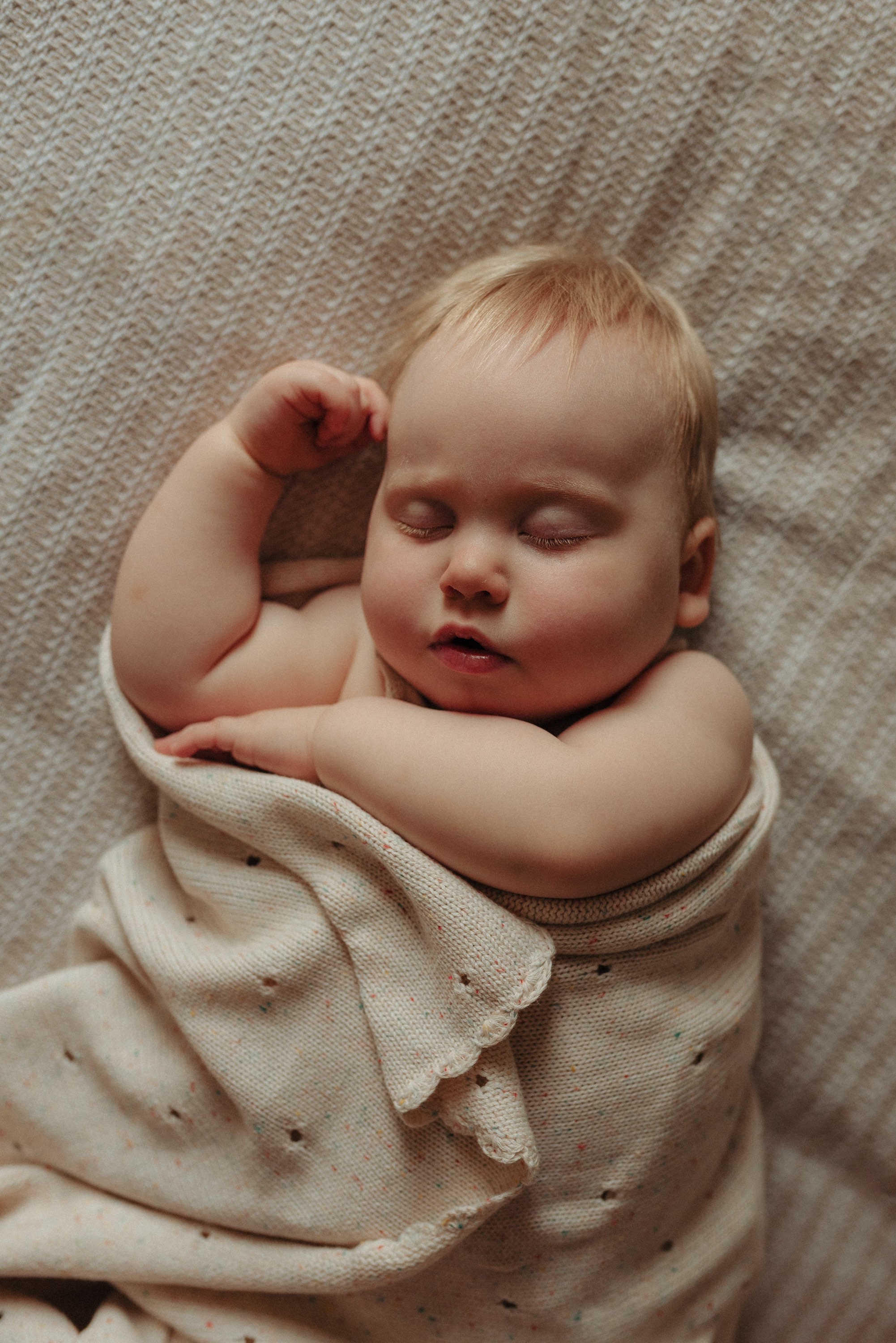 Rainbow Sprinkle Knit Baby Blanket 100 organic cotton baby Etsy