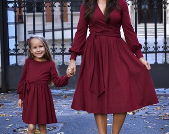 mother daughter holiday dresses
