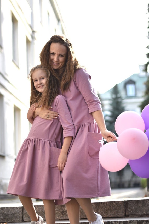 Mother daughter casual clearance dresses